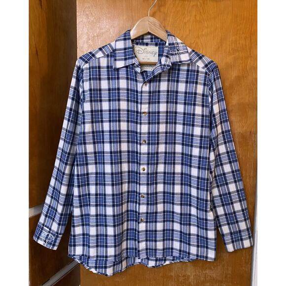 Disney X Cakeworthy Flannel Shirt Belle Beauty And Beast Tale Old As Time Sz M - Picture 2 of 7